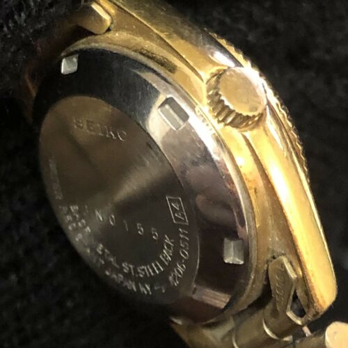 Seiko 4206-0511 Automatic Women's Watch Stainless Steel gold