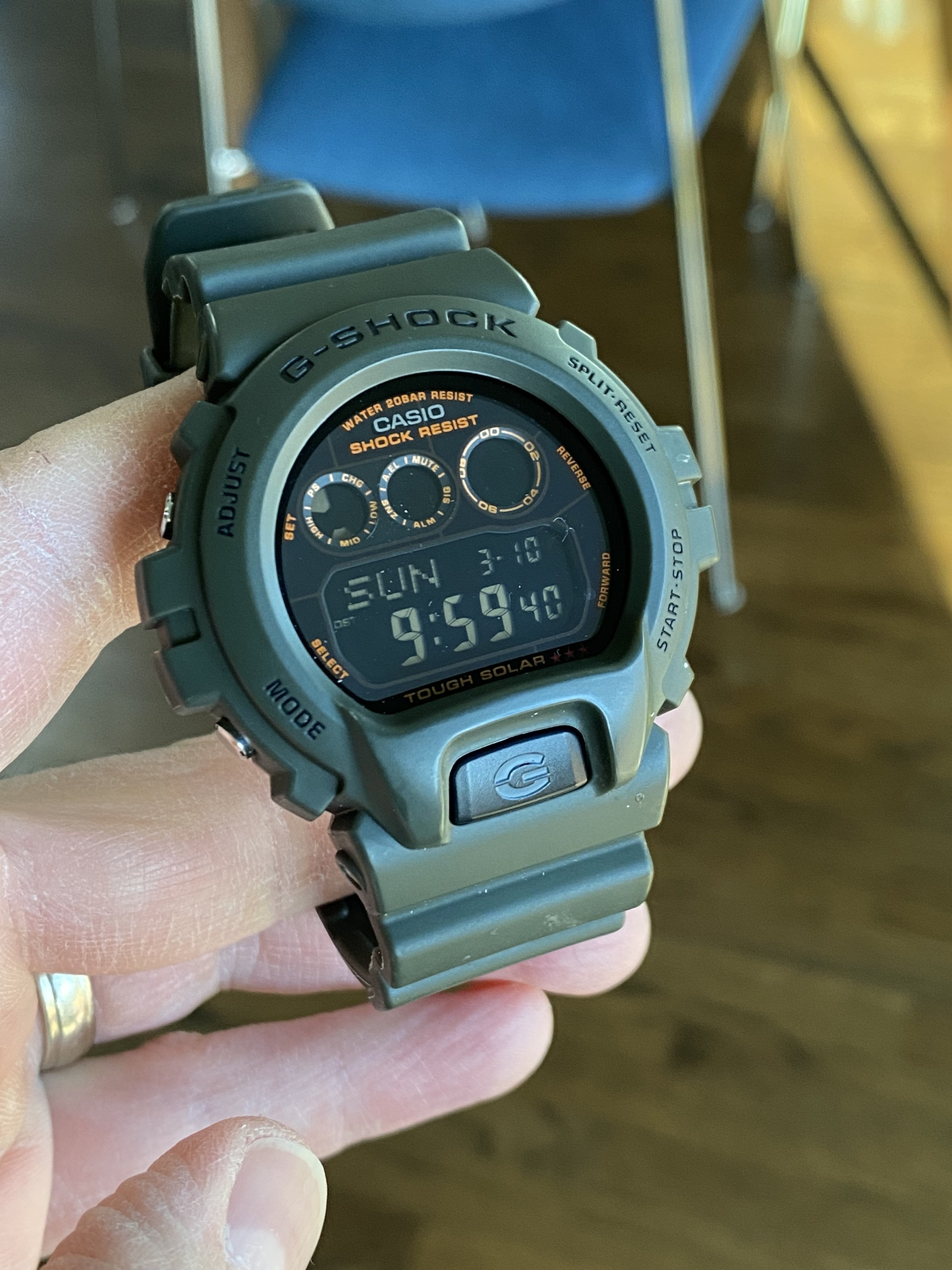 Casio G-Shock G-6900 Solar Olive Drab hard to find | WatchCharts 