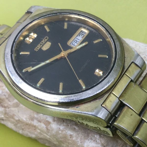 Vintage Seiko 6309 8980 Automatic Watch, Running, Original Bracelet ...