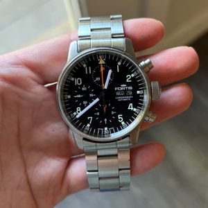 Fortis Official Cosmonauts Chronograph 605.22.142 Lemania 5100