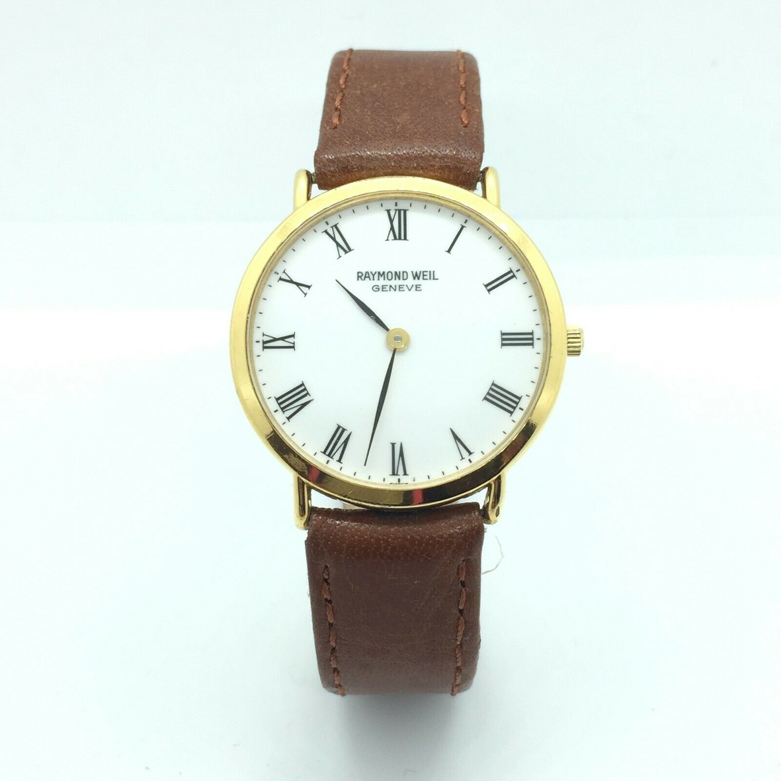 Raymond Weil Wristwatch 18K Gold plated Water Resistant 10m 5508