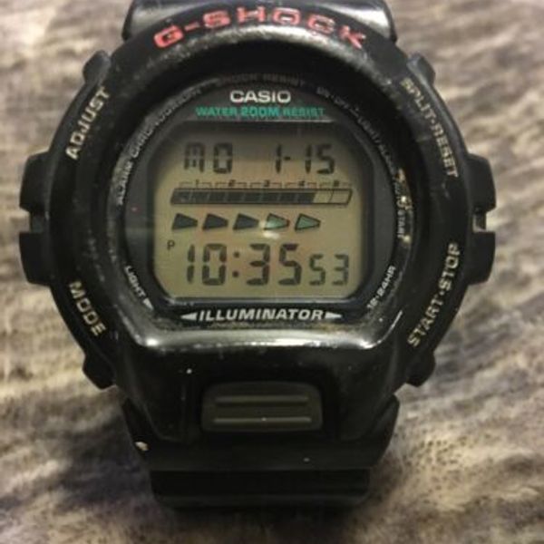 Vintage Men's Casio G-Shock DW-6600-1V 1199 Illuminator DW6600-1V