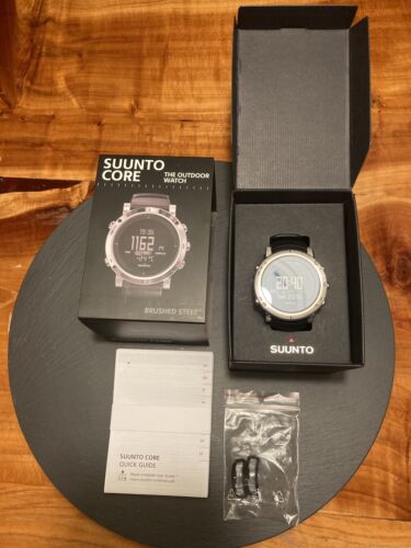 Suunto Core Brushed Steel Altimeter Outdoor Watch | WatchCharts