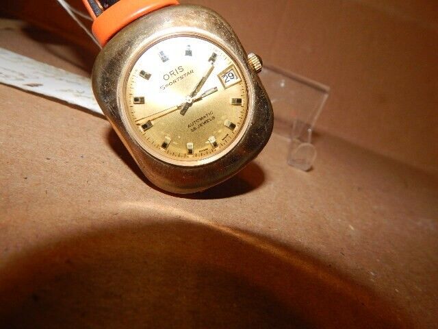 Vintage Men s Oris SportStar Automatic 25 Jewels With Date Watch