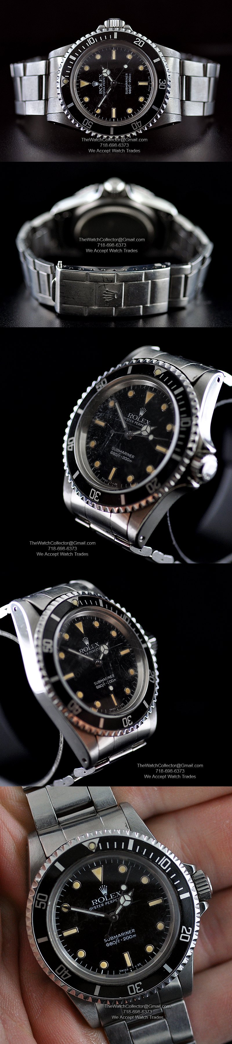 Rolex submariner clearance vetro plastica