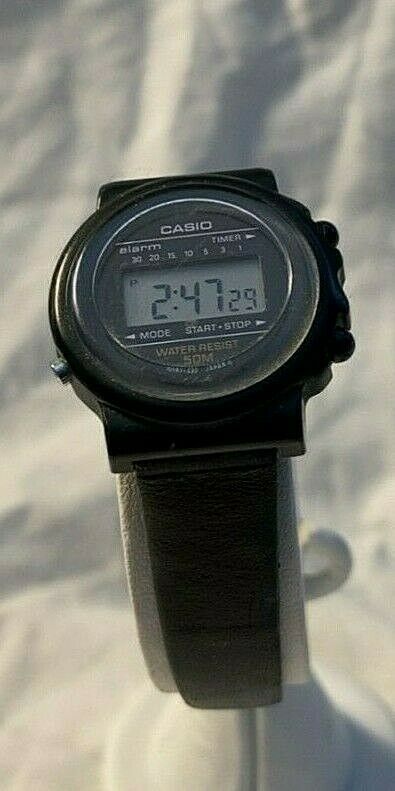 Casio Watch Classic 526 Lw40 Digital Black Case Rubber Band