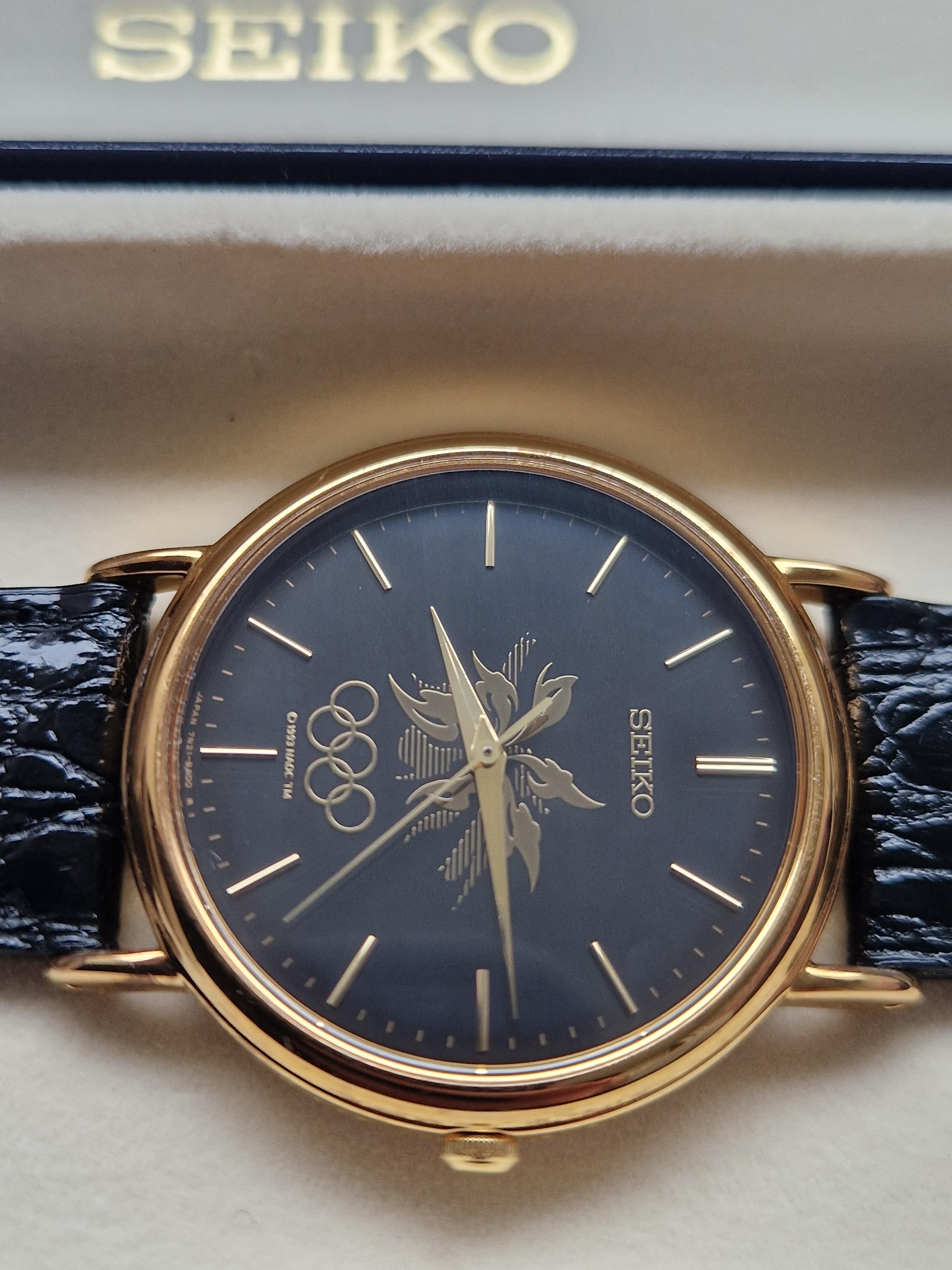 WTS] 1998 Seiko Winter Olympic NAGANO - Unused Box&Papers | WatchCharts  Marketplace