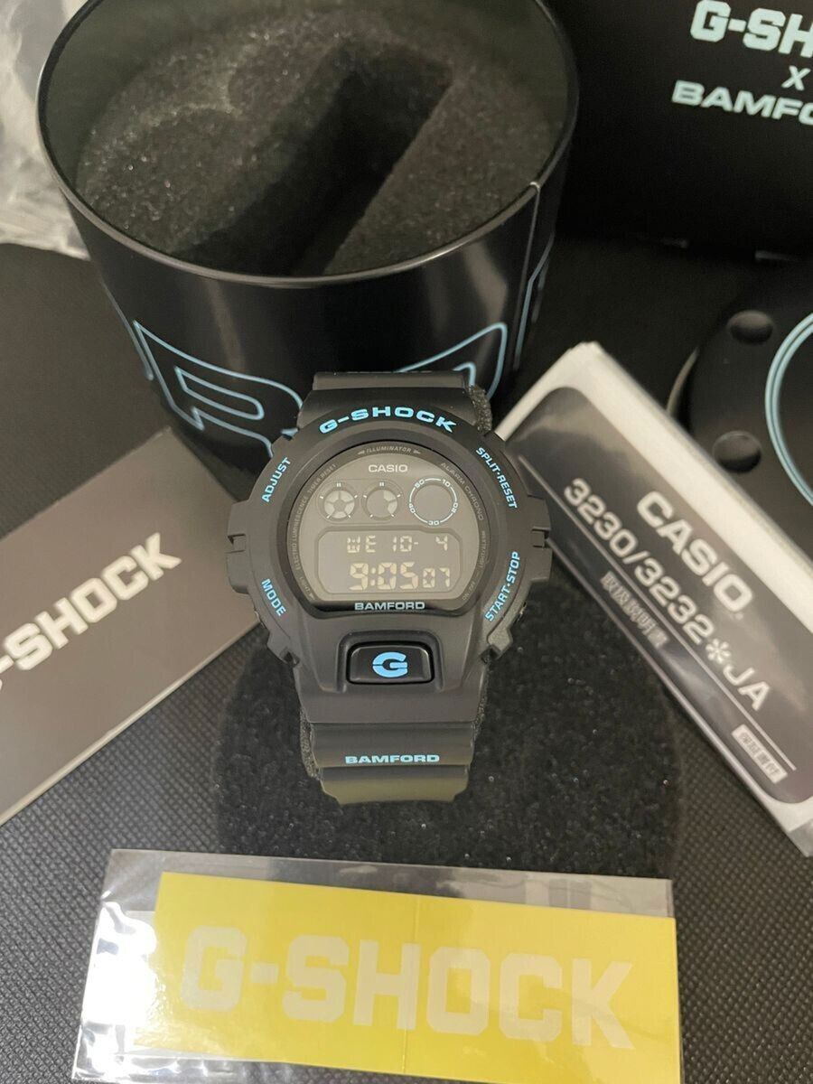 BAMFORD G-SHOCK DW-6900BWD-1JR 代引き人気 - 時計