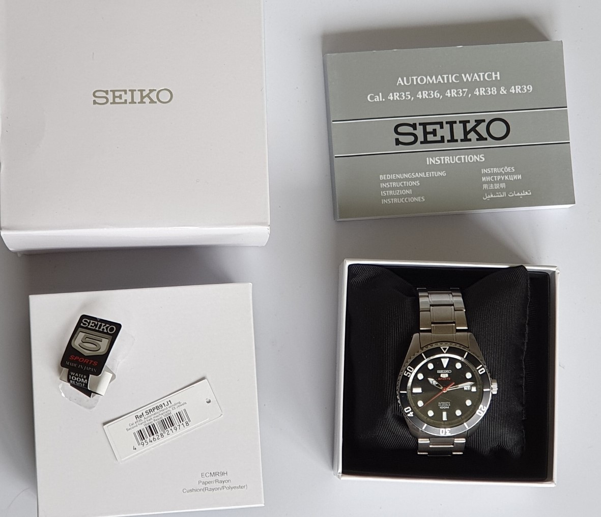 WTS] Seiko SRPB91J1 - Seiko 5 Sports NH35 Movement, UK only | WatchCharts