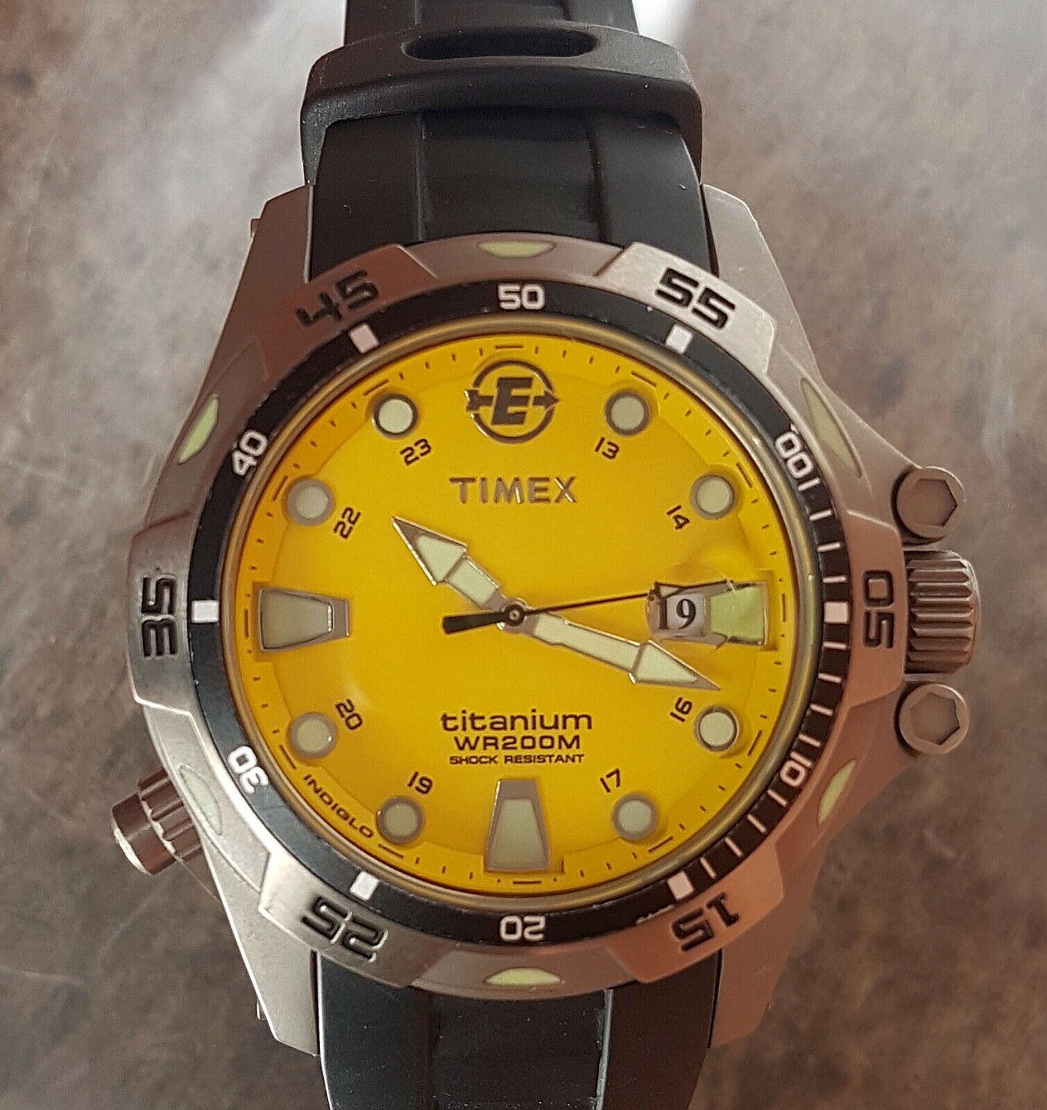 RARE TIMEX Expedition Titanium Dive Watch T49614 WatchCharts Marketplace