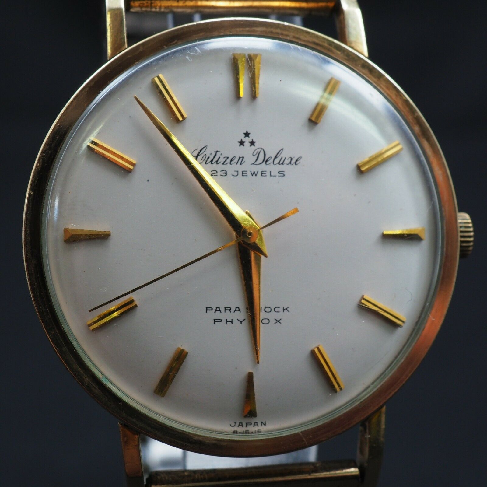 ＣＩＴＩＺＥＮ ２３JEWELS PARASHOCK PHYNOX 23石手巻き ジャンク