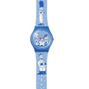 Swatch X Simpsons Watch TIDINGS OF JOY- The Simpson Collection
