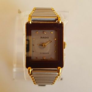 RADO FLORENCE 204.3631.2 18k GOLD PLATED LADIES WATCH WITH