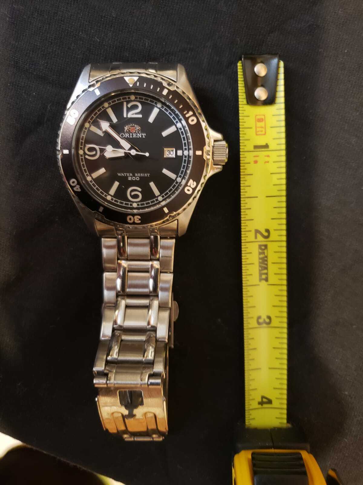 ORIENT DIVER UN7G-CO CA STAINLESS Mens Watch Japan