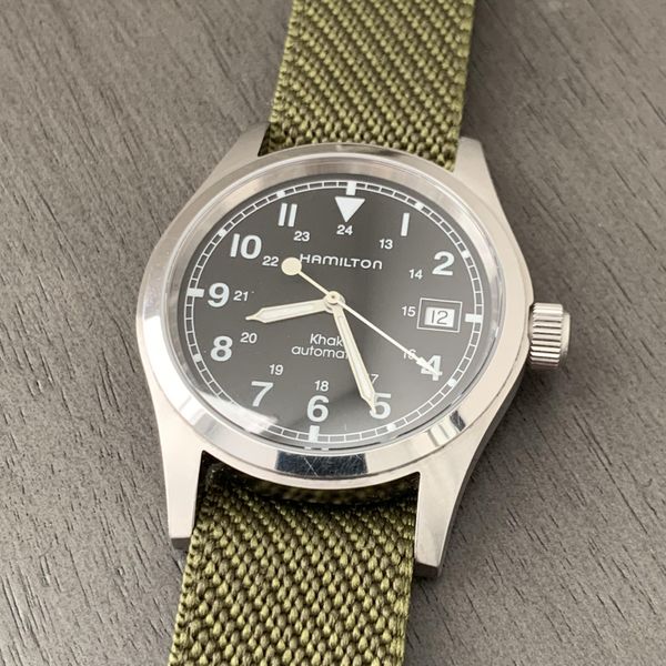 Vintage Hamilton Khaki Automatic (Hamilton H70415133) | WatchCharts ...