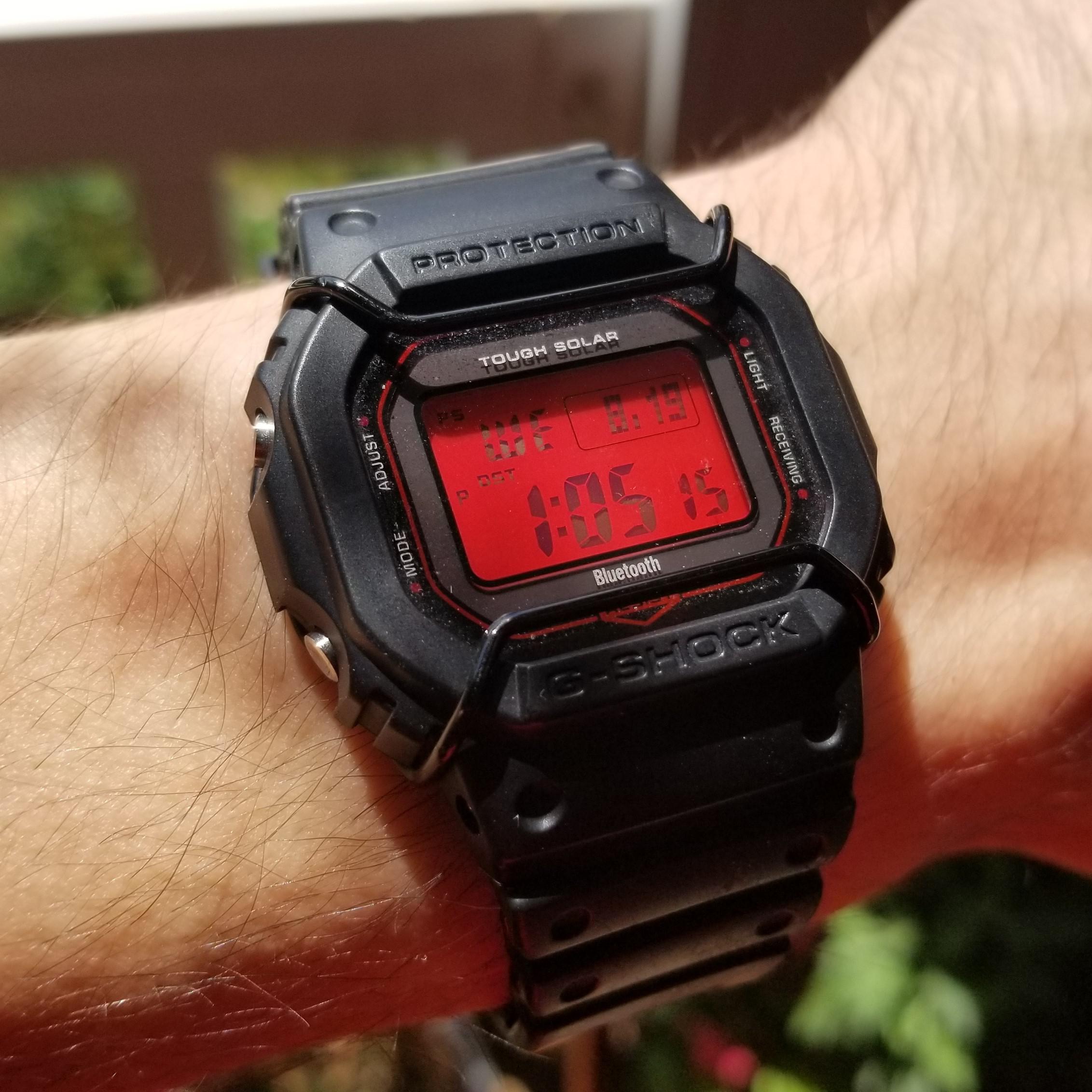 Wts Casio G Shock Solar Bluetooth Watchcharts