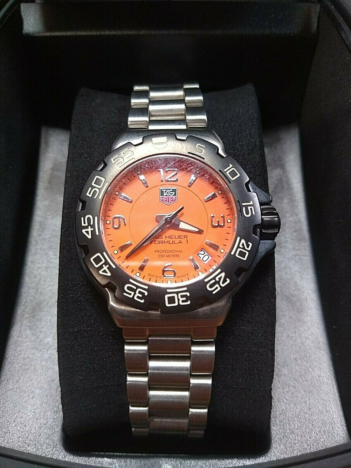 tag heuer formula 1 orange price