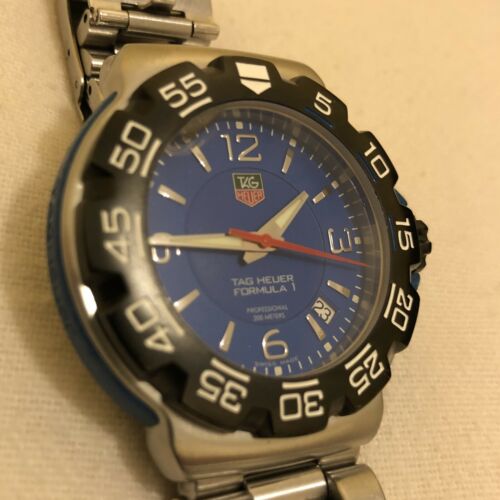 TAG Heuer Formula 1 Blue Dial WAC1112-0 – Crown Jewelers