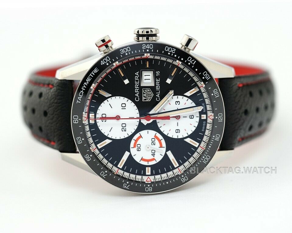 TAG Heuer Carrera Chronograph Calibre 16 Automatic Men 41 mm -  CV201AP.FC6429