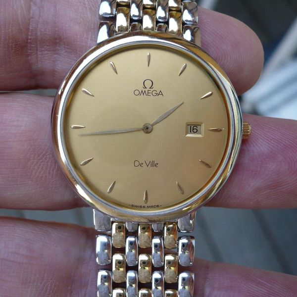[WTS] Omega DeVille Prestige SS/18K, quartz, sapphire crystal - ELEGANT ...