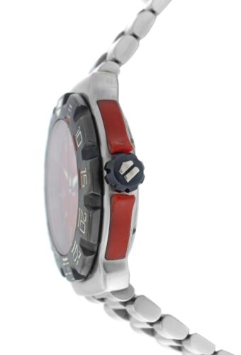 Authentic Men's Tag Heuer Formula WAC1113-0 Steel Date Quartz