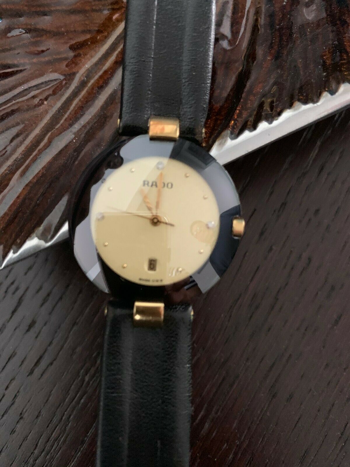 rado watches leather belt