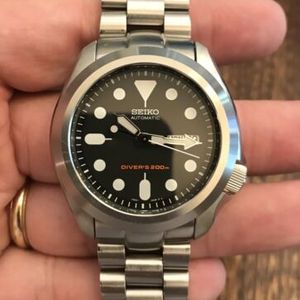 SKX007 Dive Watch w/ Murphy Smooth Bezel And Custom Bracelet And Strap |  WatchCharts