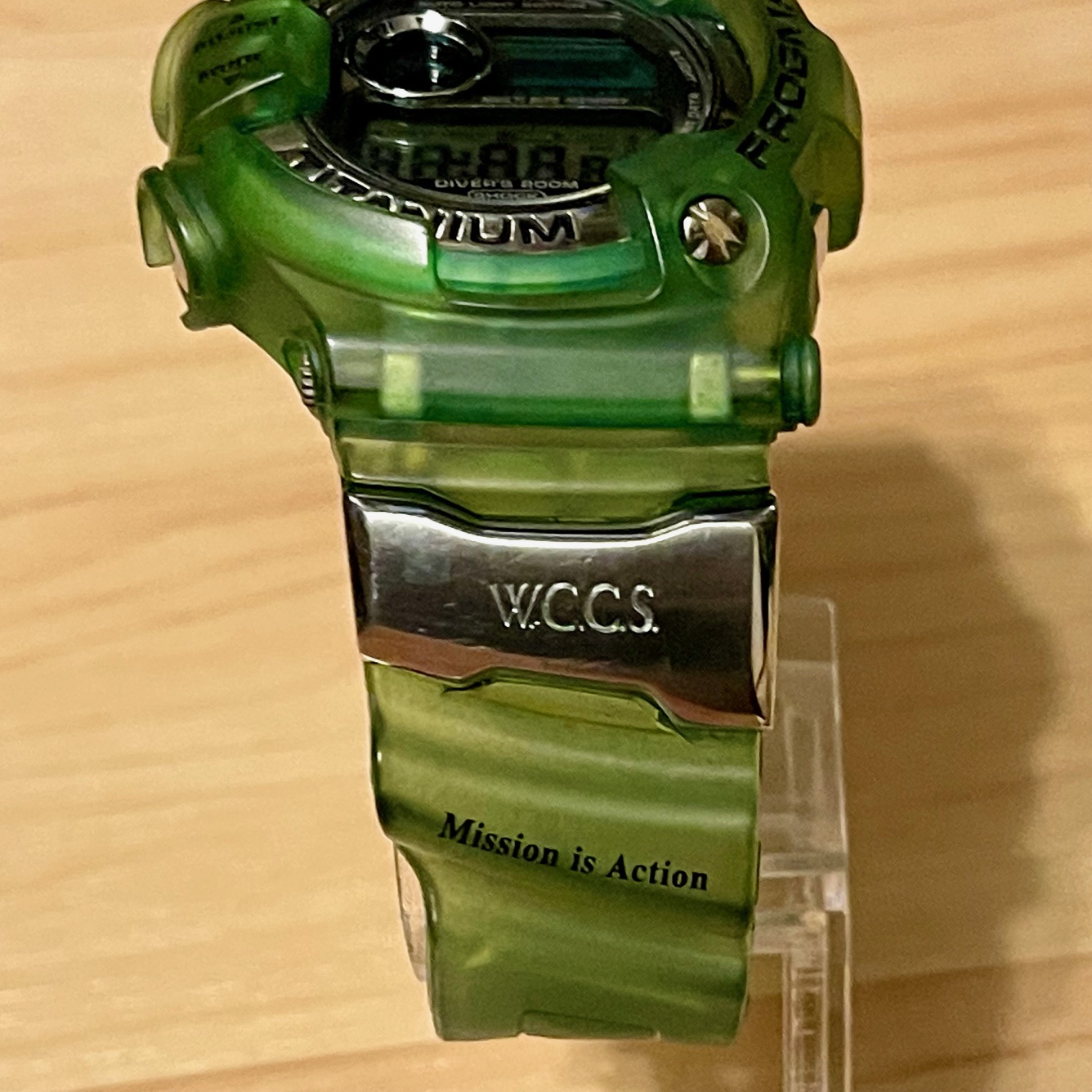 WTS] Casio G-Shock DW-9900WC-1T WCCS Kermit Green Titanium Frogman 