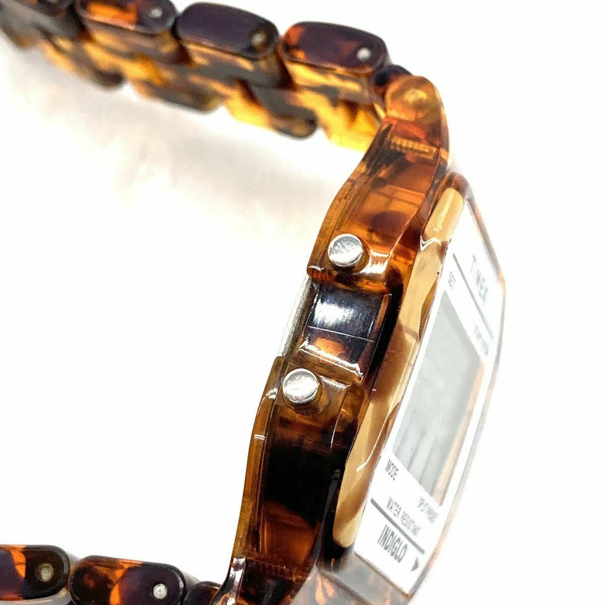 TIMEX × BEAMS Bespoke Watch Classics Digital Tortoise shell Unisex