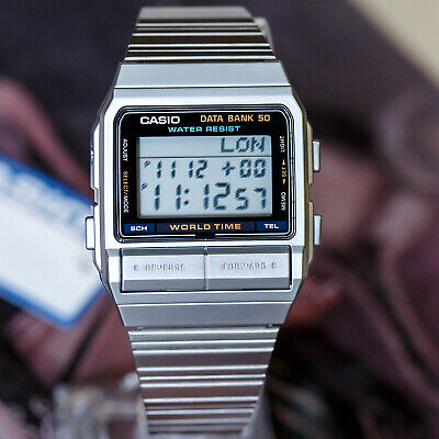 Watch new casio db-520a-1av databank 50 man alarm | WatchCharts