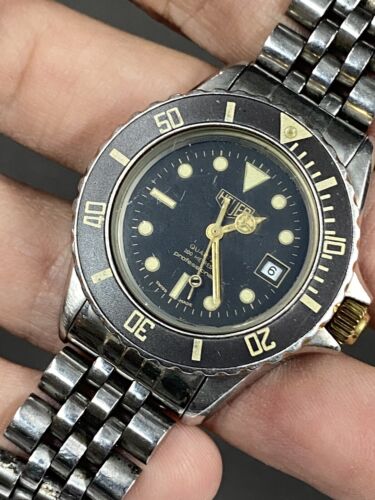 Rare Vintage TAG Heuer 980.015 Diver Swiss Quartz Watch, Need New