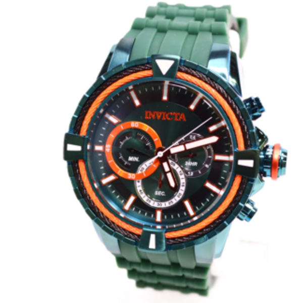 Invicta Men's 29082 Bolt Quartz Chronograph Green Dial Watch - Need ...