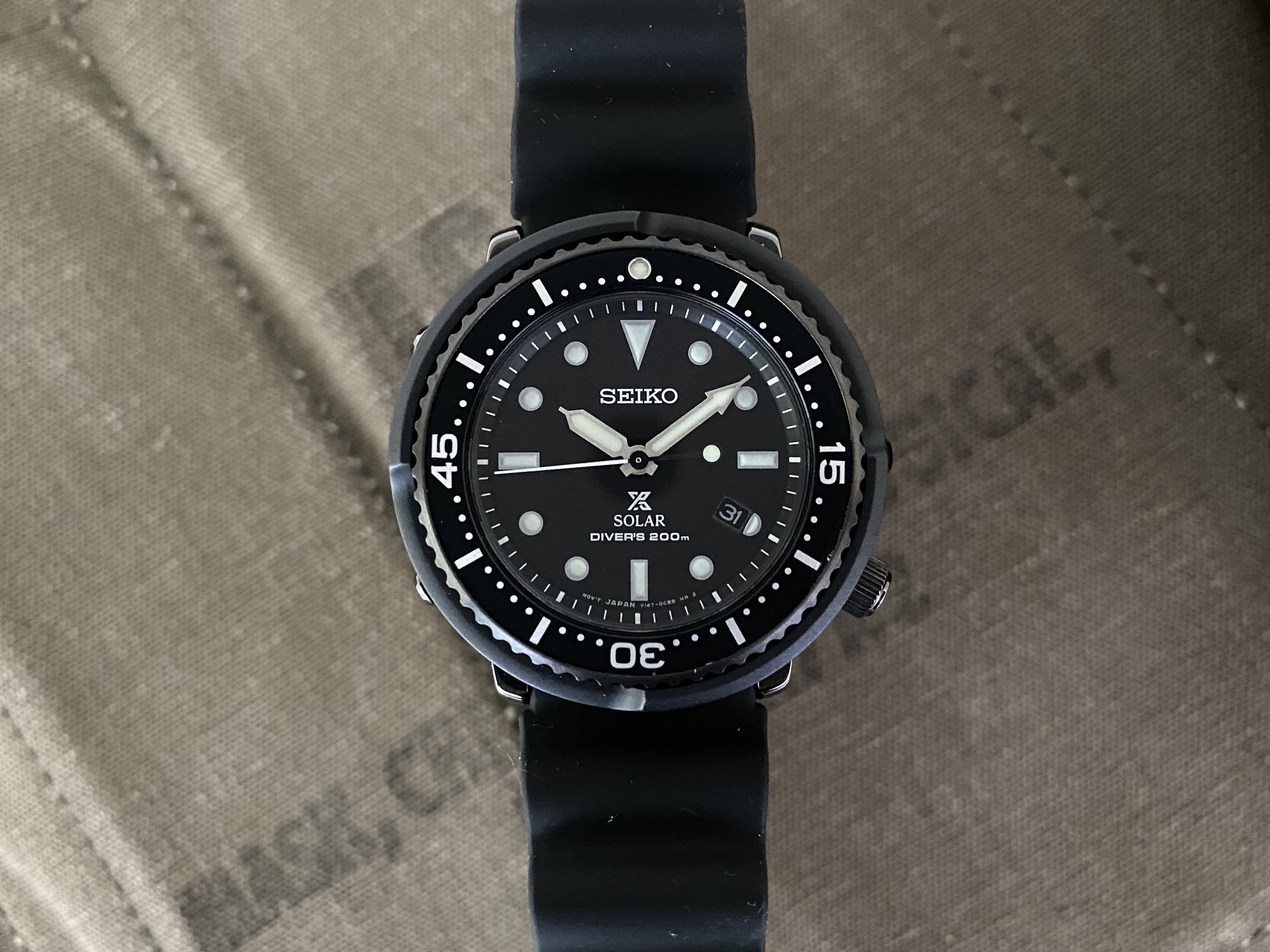 Seiko STBR025 Prospex Solar Tuna 42mm JDM Lowercase | WatchCharts  Marketplace