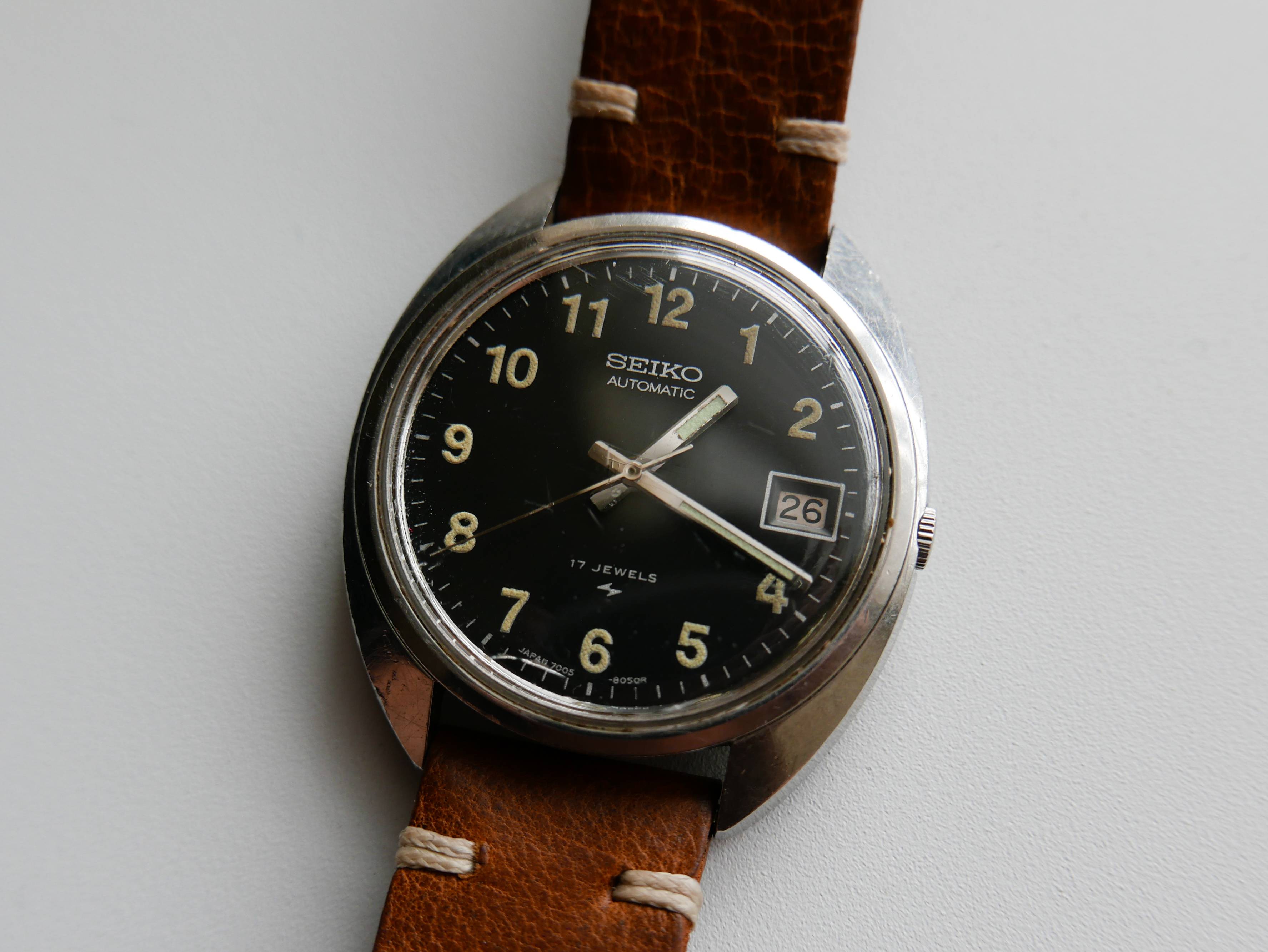 FS: All Original 1969 Seiko 7005-8030 MACV-SOG | WatchCharts