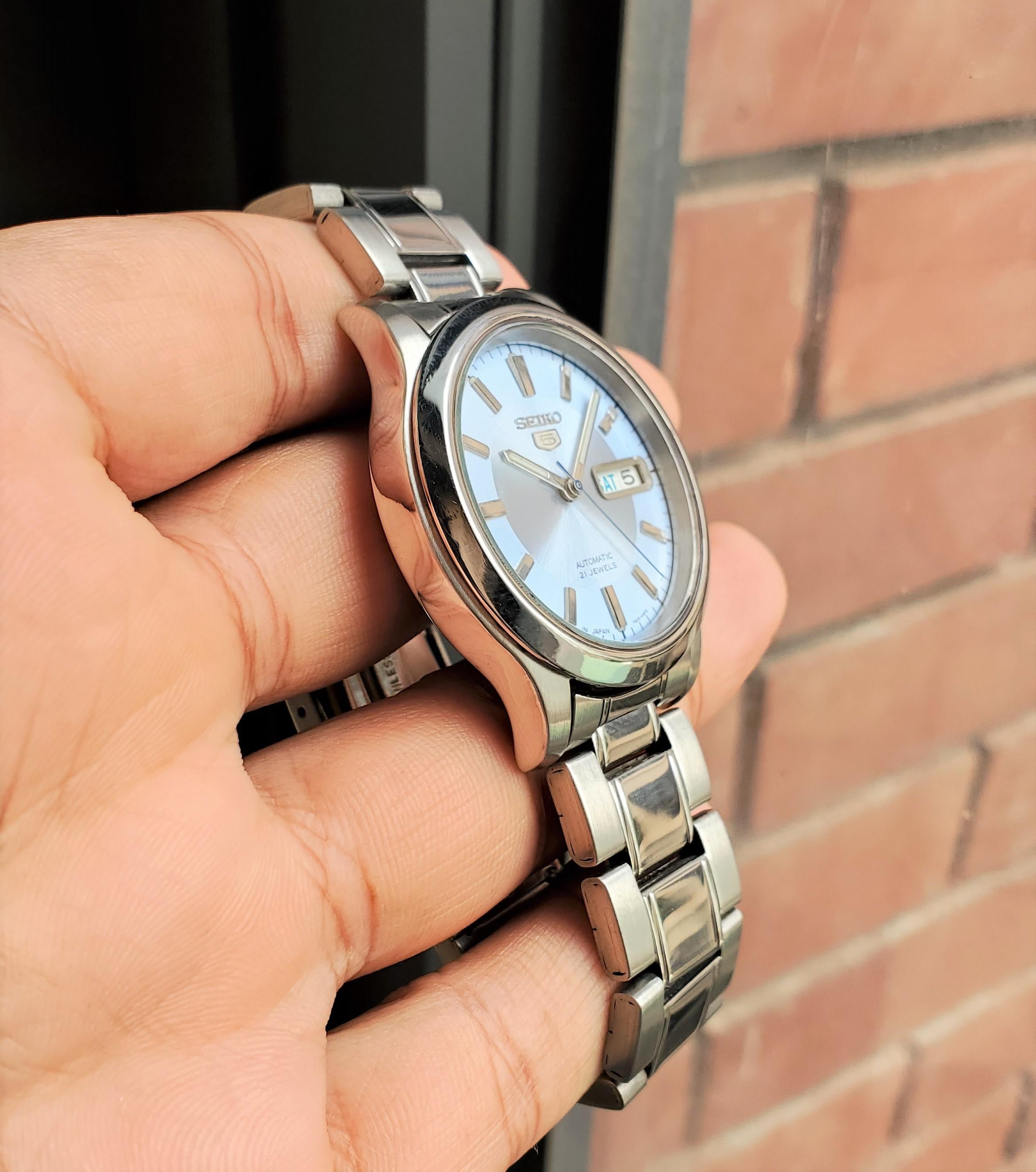 WTS] Seiko SNK791 Ice Blue SERVICED JDM Rare Vintage Watch 7S26 