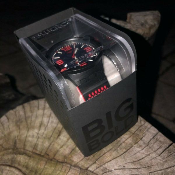 Red 4698 Swatch bold red | WatchCharts Marketplace
