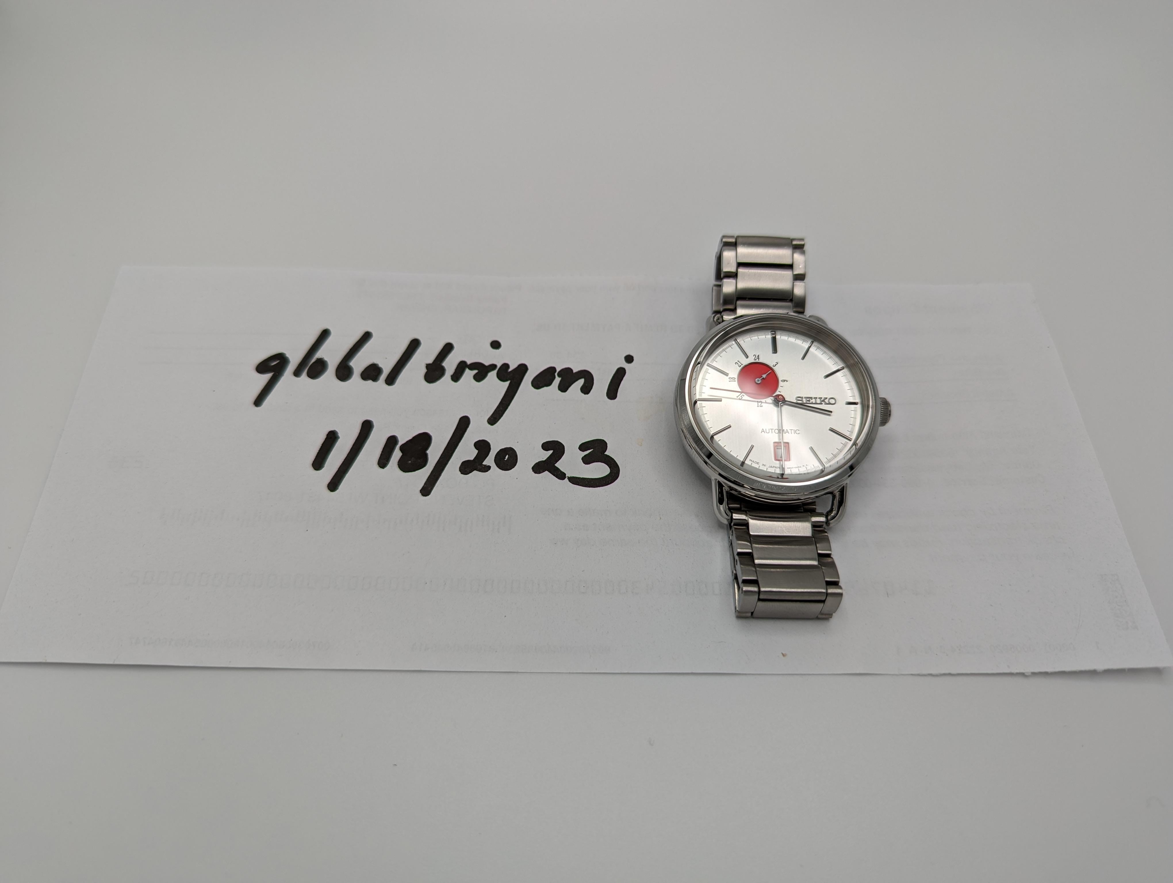 WTS] Seiko Spirit SCVE003. A mini grail for some. In excellent condition.  Full set (box and papers). If you don't already know about this, here is an  excellent article on the same .