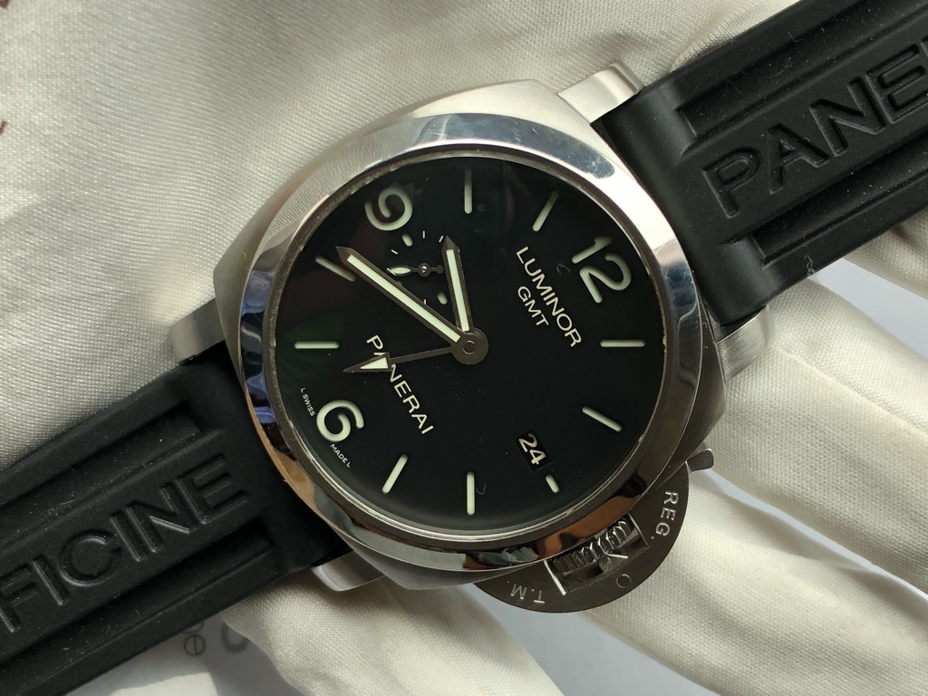 FS PANERAI PAM 320 Luminor 1950 3 Days GMT Automatic Acciaio