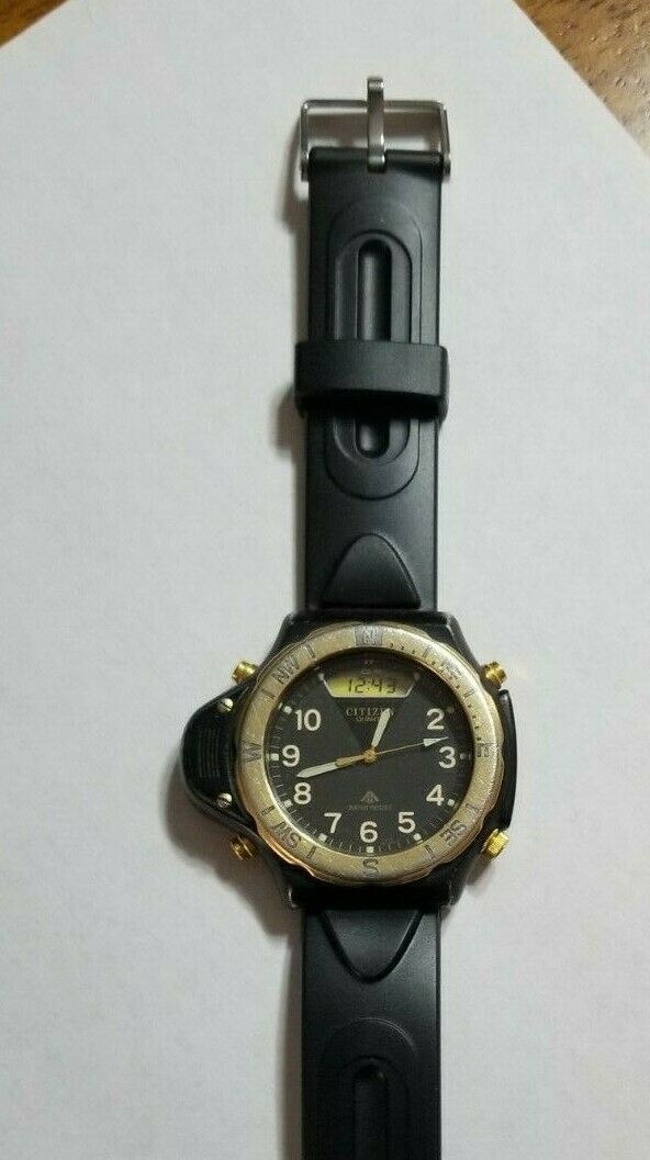 Citizen C040 watch Promaster Altichron altimeter working elevation