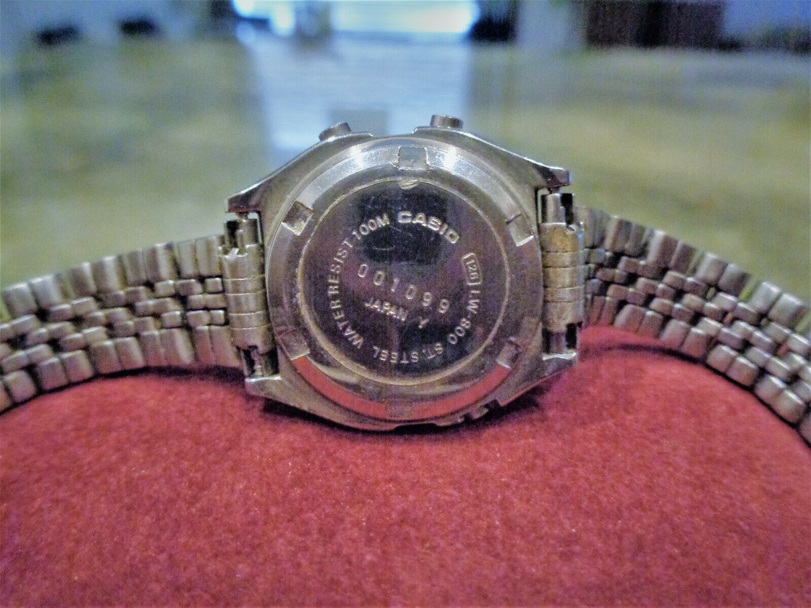 Vintage Rare Casio LW-800 Chrono Chronograph Lithium Dive Watch