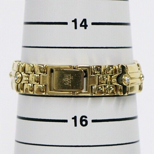 Raymond Weil 3745 Ladies Quartz Watch RARE 18k Gold Plated