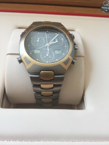 OMEGA SEAMASTER POLARIS 1/100 - TITAN/GOLD 18K - CHRONOGRAPH - Ref