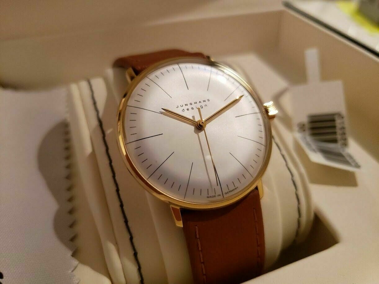 Junghans Max Bill Hand Winding Mechanical Watch Ref. Nr. 027