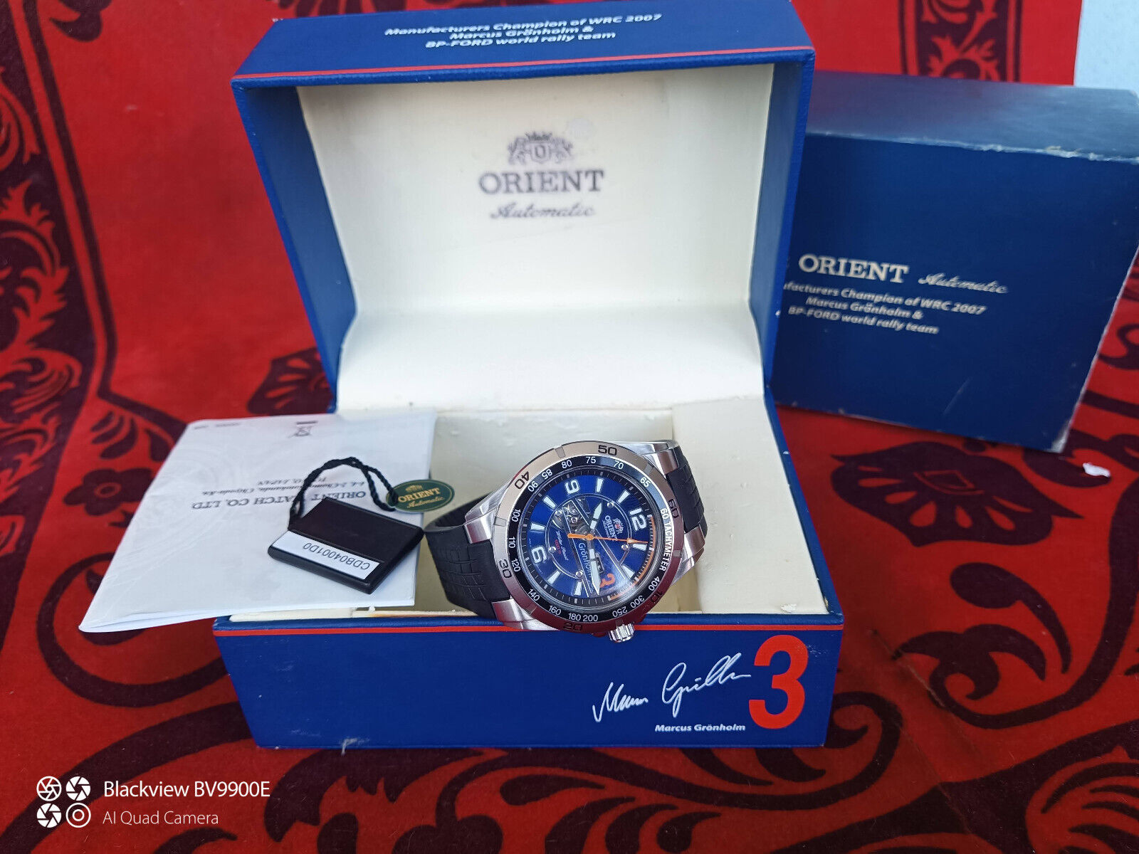 ORIENT Gronholm3 world rally teamウォッチ Orient Place - The Place for Orient Watch Collectors and