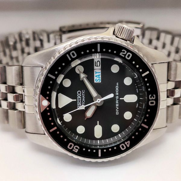 PRE OWNED SEIKO SCUBA DIVER 7S26-0030 SKX013K2 AUTOMATIC MENS WATCH ...