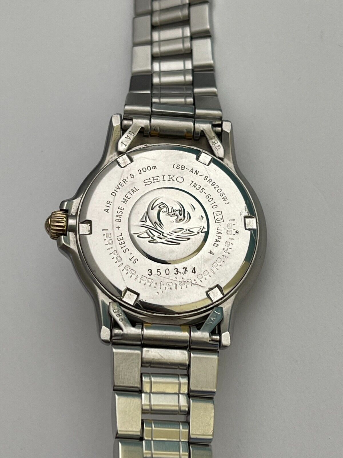 Vintage Seiko 7N35-6010 Watch Seiko SCUBA 200 M Air Diver's Watch