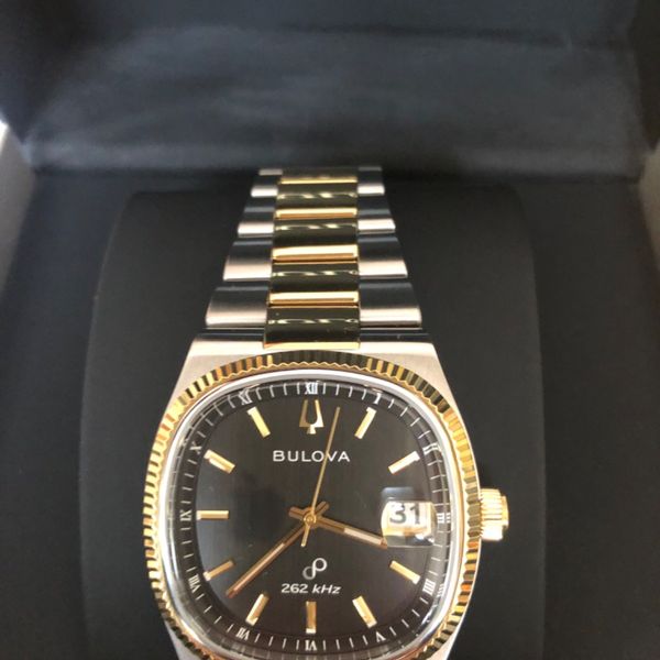 Bulova Two Tone SUPER SEVILLE 98B458 High Precision 262kHz ...