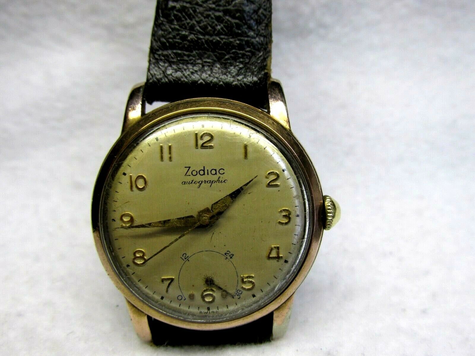 Zodiac discount autographic watch