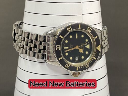 Rare Vintage TAG Heuer 980.015 Diver Swiss Quartz Watch, Need New