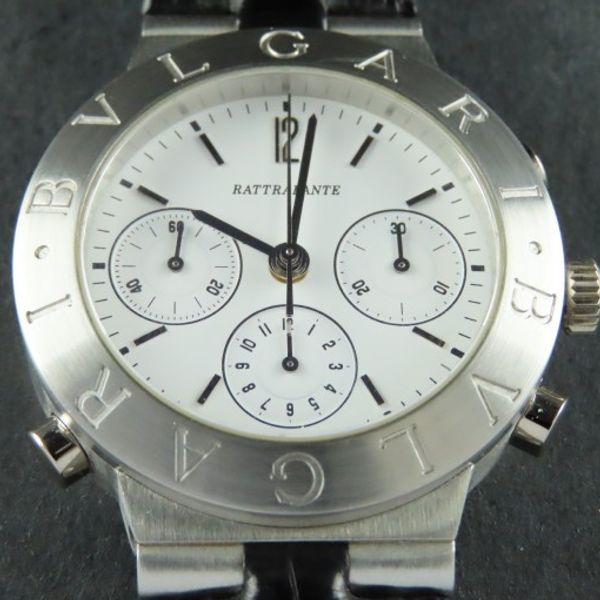 Bvlgari Diagono Split Second Rattrapante Automatic Chronograph Platinum ...